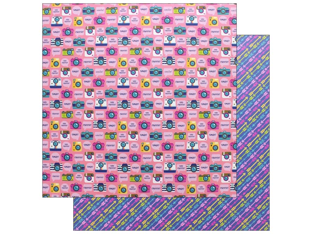 Doodlebug Hello STRIKE A POSE 12"X12" Cardstock Paper Scrapbooksrus