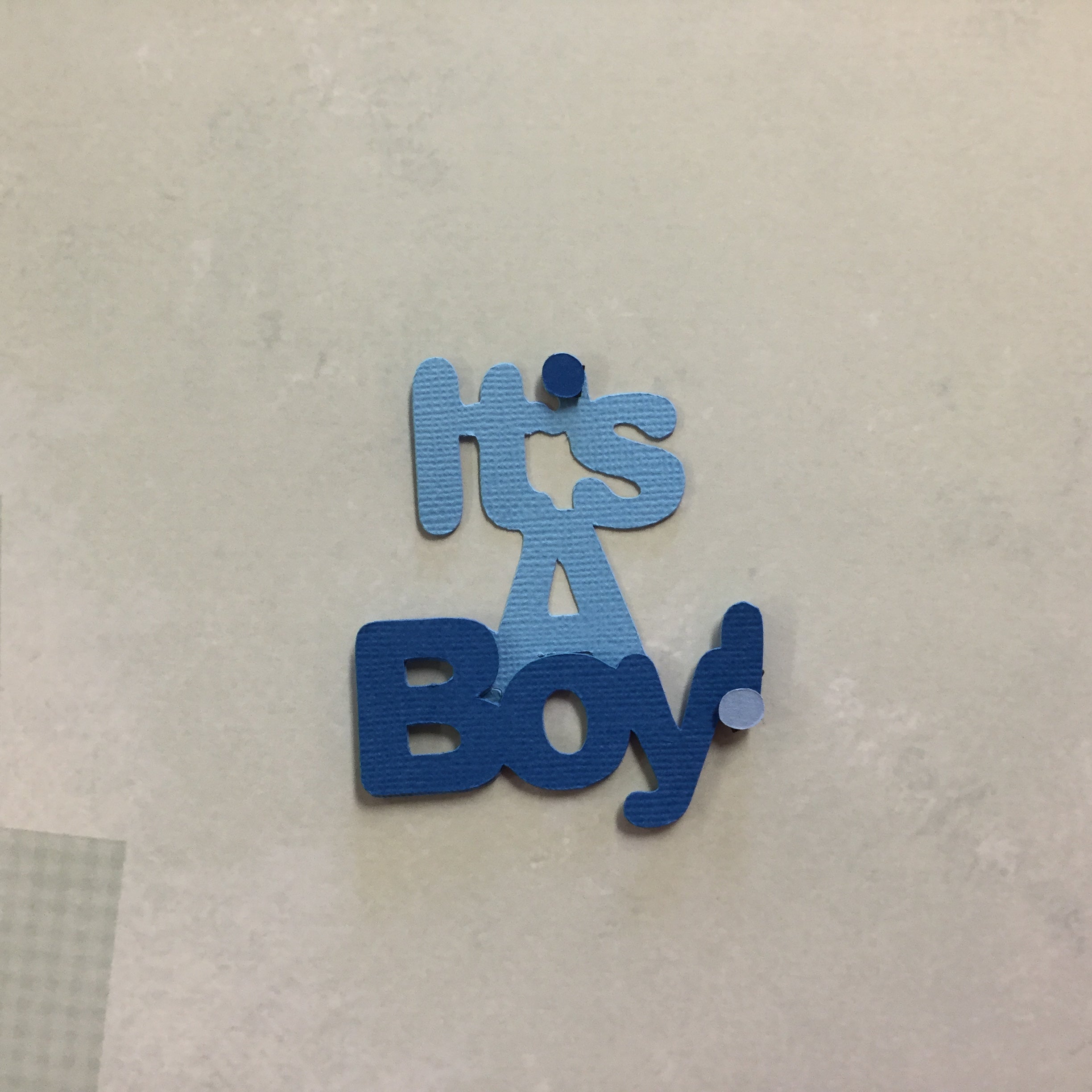 IT’S A BOY Custom Scrapbook Die Cut Embellishments Scrapbooksrus