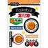 Scrapbook Customs BASKETBALL LIFE Doo Dads Stickers 11pc Scrapbooksrus