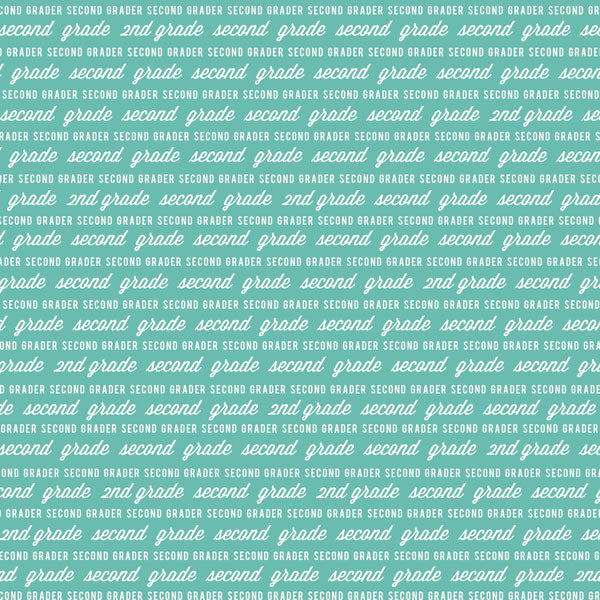 SCHOOL YEARS 12"X12" Paper Kît 14pc Scrapbook Customs