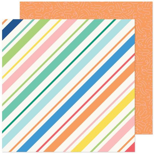 American Crafts Obed Marshall FANTASTICO 12"X12" Paper Pad 48pc Scrapbooksrus