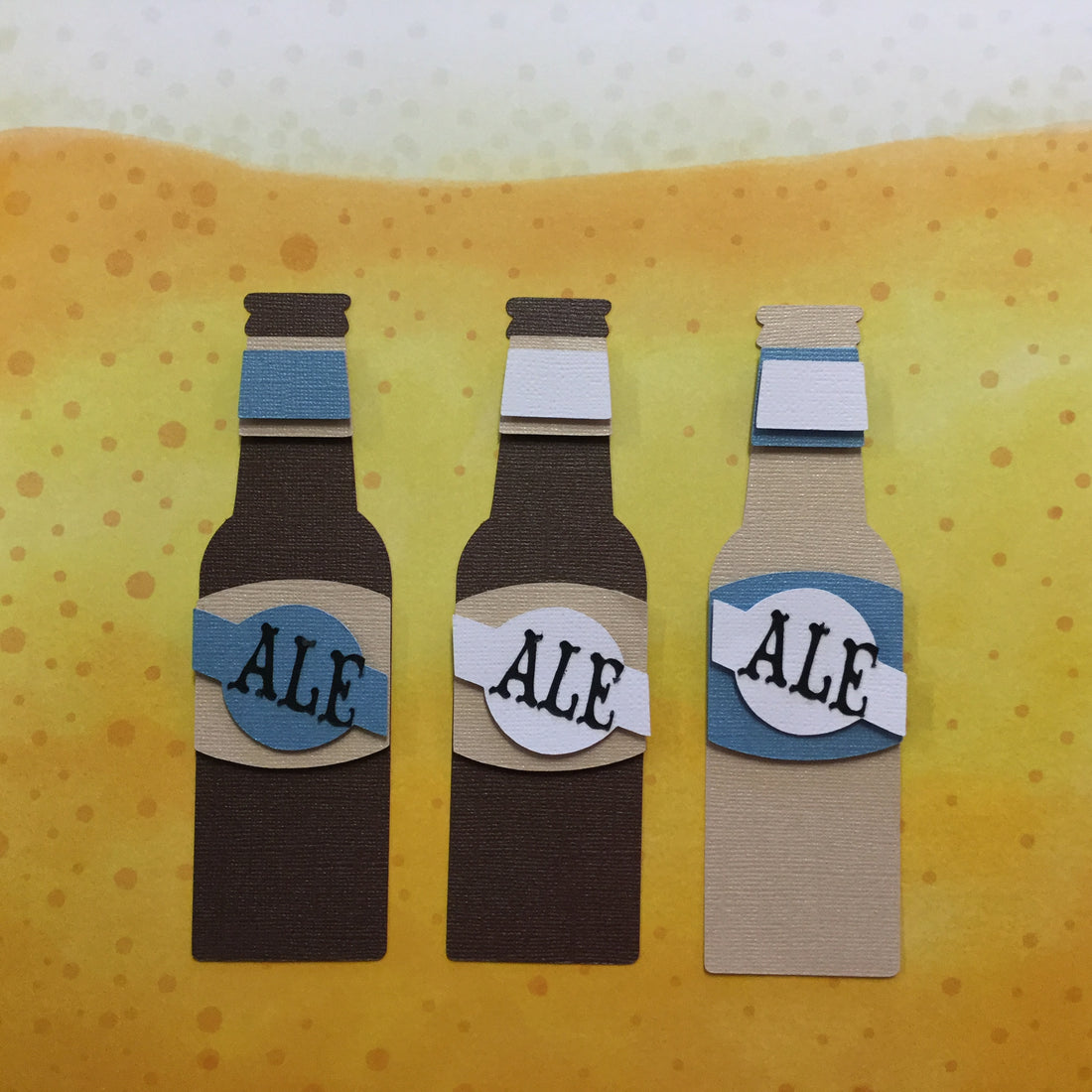 ALE BOTTLE Scrapbook Die Cuts Scrapbooksrus