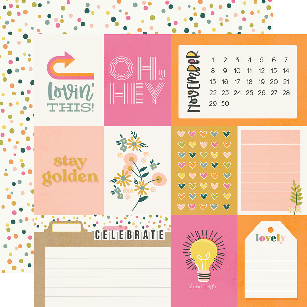 Simple Stories GOOD STUFF Decorative Brads & Chipboard Pieces 27pc Scrapbooksrus