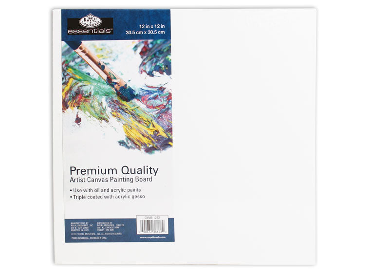 Royal & Langnickel ARTIST CANVAS PAINTING BOARD 12x12” Scrapbooksrus