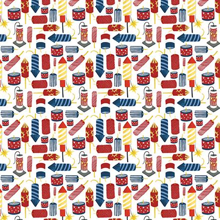 Echo Park Celebrate America FIRECRACKERS  12"x12" Paper Scrapbooksrus