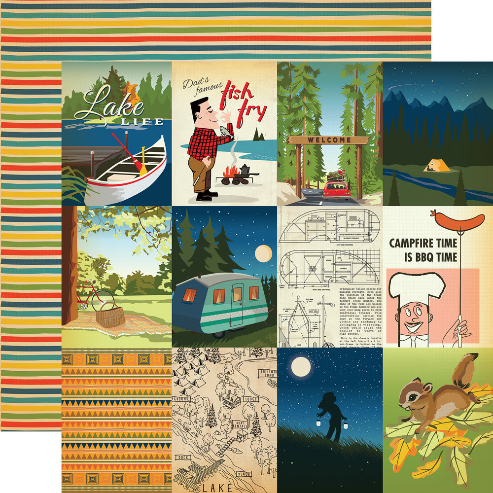 Carta Bella The Great Outdoors Collection Kit 12"X12" Scrapbooksrus