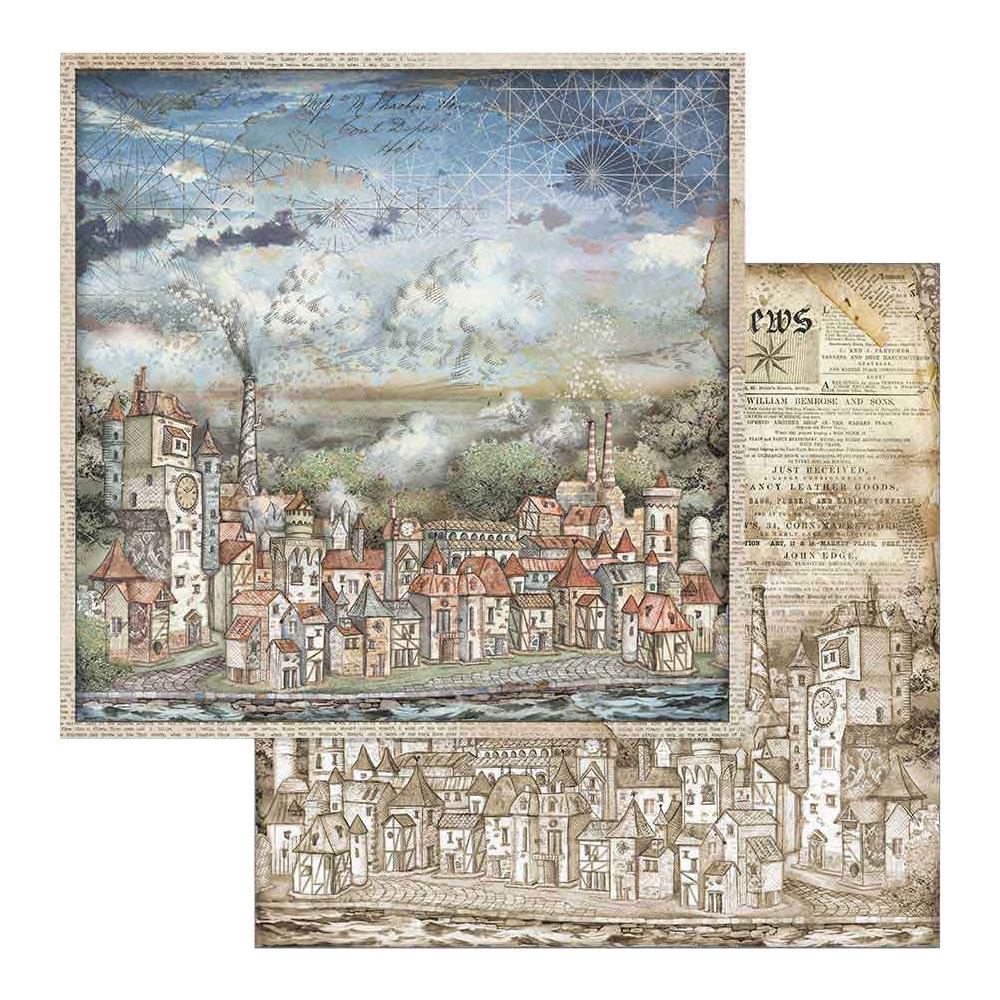 Stamperia SIR VAGABOND 12"X12" Paper Pad Scrapbooksrus