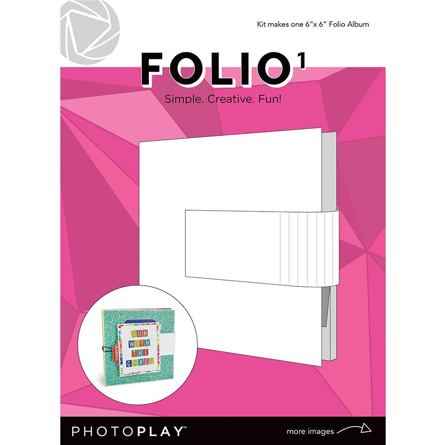 Photoplay 6x6 FOLIO ALBUM Kit Scrapbooksrus