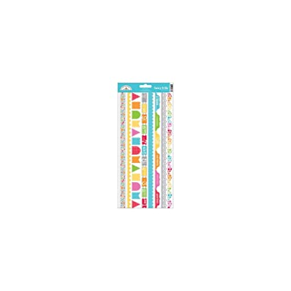 Doodlebug Take Note FANCY FRILLS Cardstock Stickers Scrapbooksrus