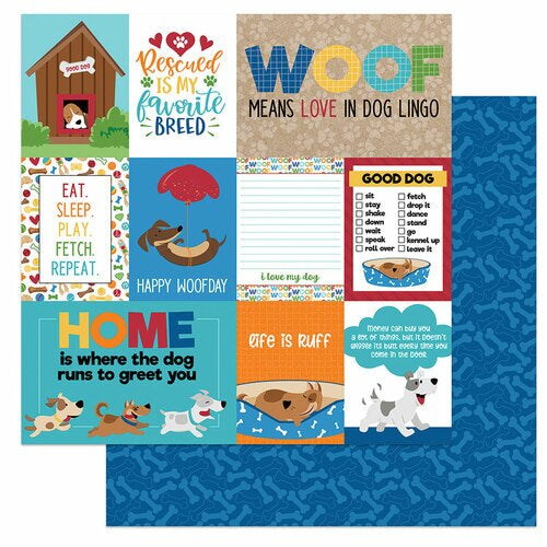 Photoplay DOG LOVER 12X12 Paper Collection Pack Scrapbooksrus