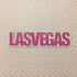 Laurel Leaf LAS VEGAS Travel Laser Cuts 3"X9" 1pc LV Hot Pink Scrapbooksrus