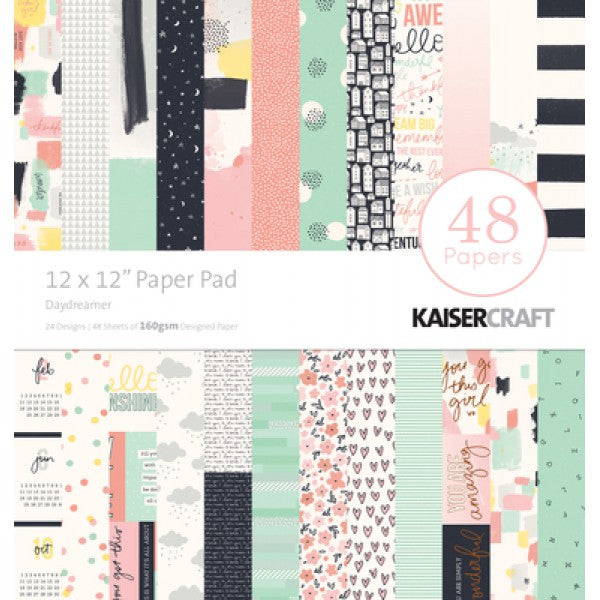 Kaisercraft 12"X12" DAYDREAMER KIT Scrapbook Pack
