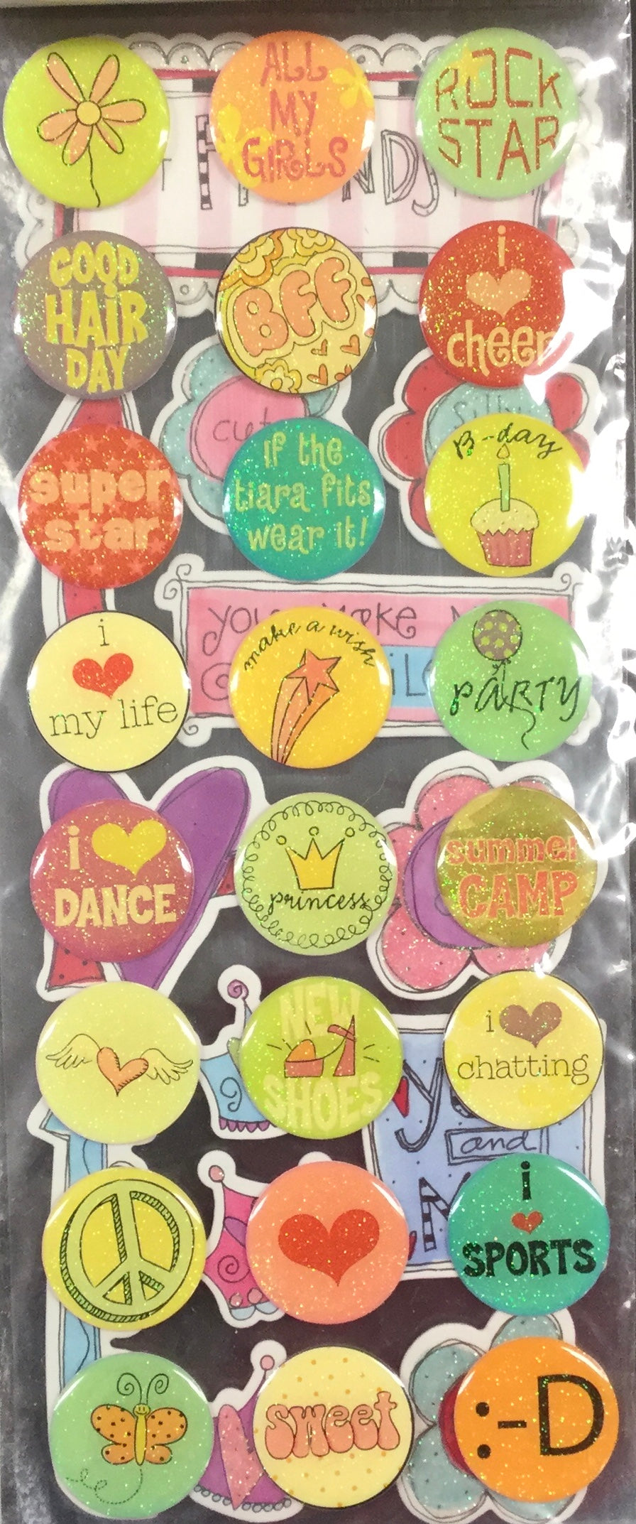 Me & My Big Ideas DESIGNER STICKERS Value Pack Scrapbooksrus