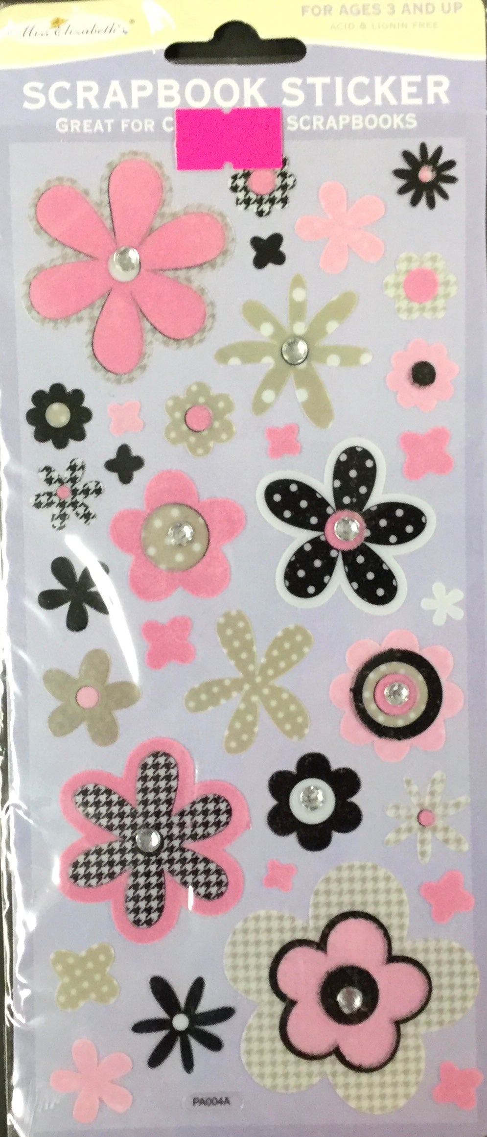 Miss Elizabeth’s Fuzzy Scrapbook Stickers Scrapbooksrus