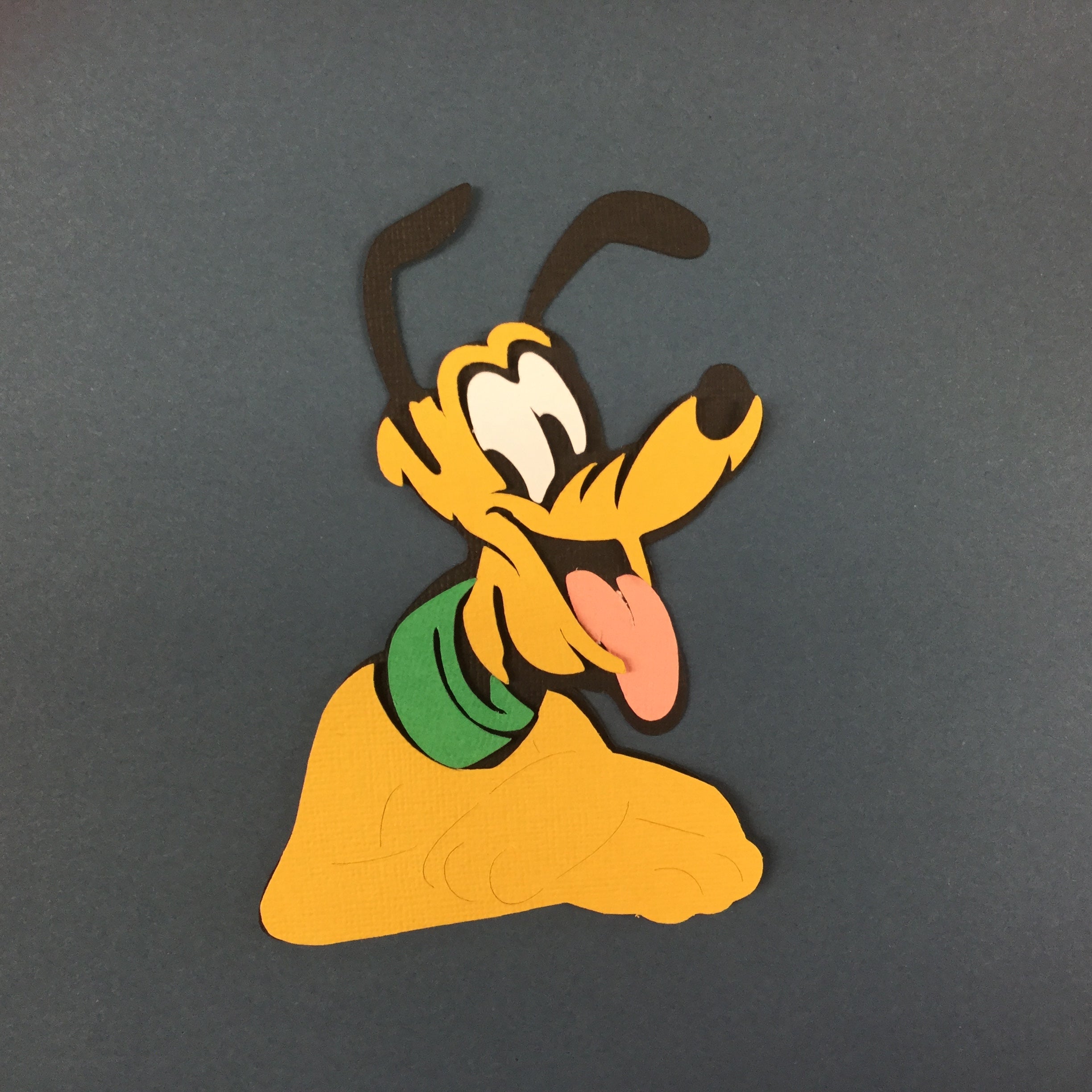 Disney PLUTO 3D Custom DieCut Scrapbooksrus