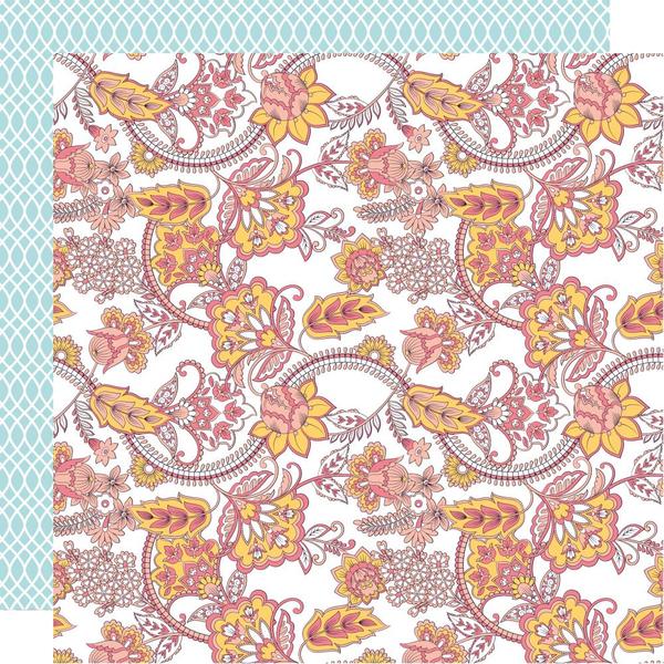 Kaisercraft 6.5" PAISLEY DAYS Paper Pad for Cards & Minis Scrapbooksrus
