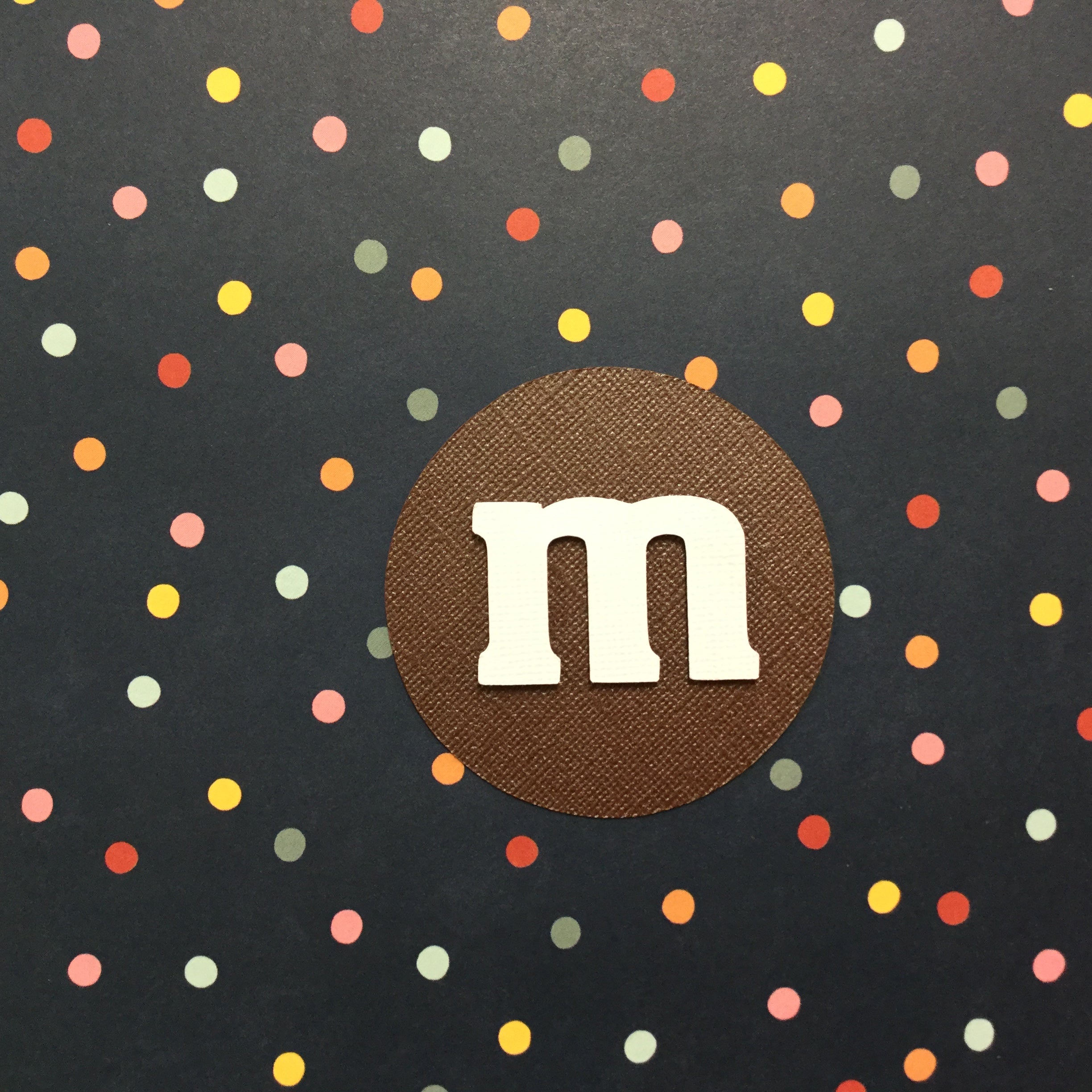 Las Vegas M&M’s World CHOCOLATE Custom DieCut Scrapbooksrus