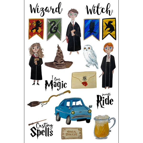 Scrapbook Customs WITCH & WIZARD
