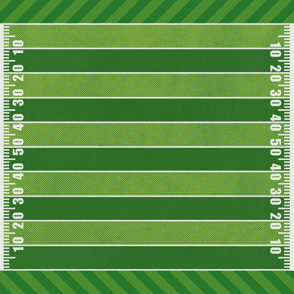 FOOTBALL LIFE 5A 12x12 Scrapbook Paper Scrapbooksrus