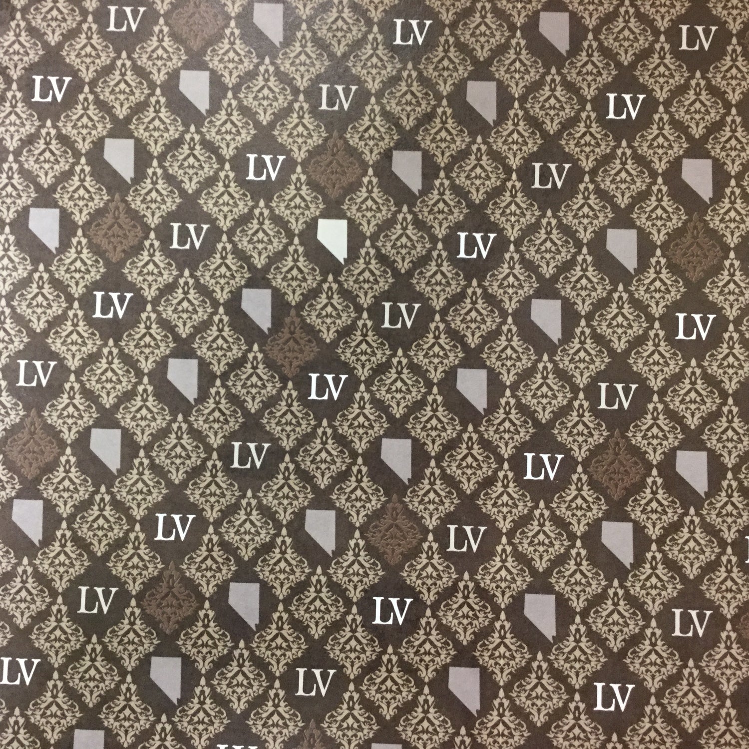 MOB MUSEUM LOVELY Words 12"X12" Scrapbook Paper LV Scrapbooksrus