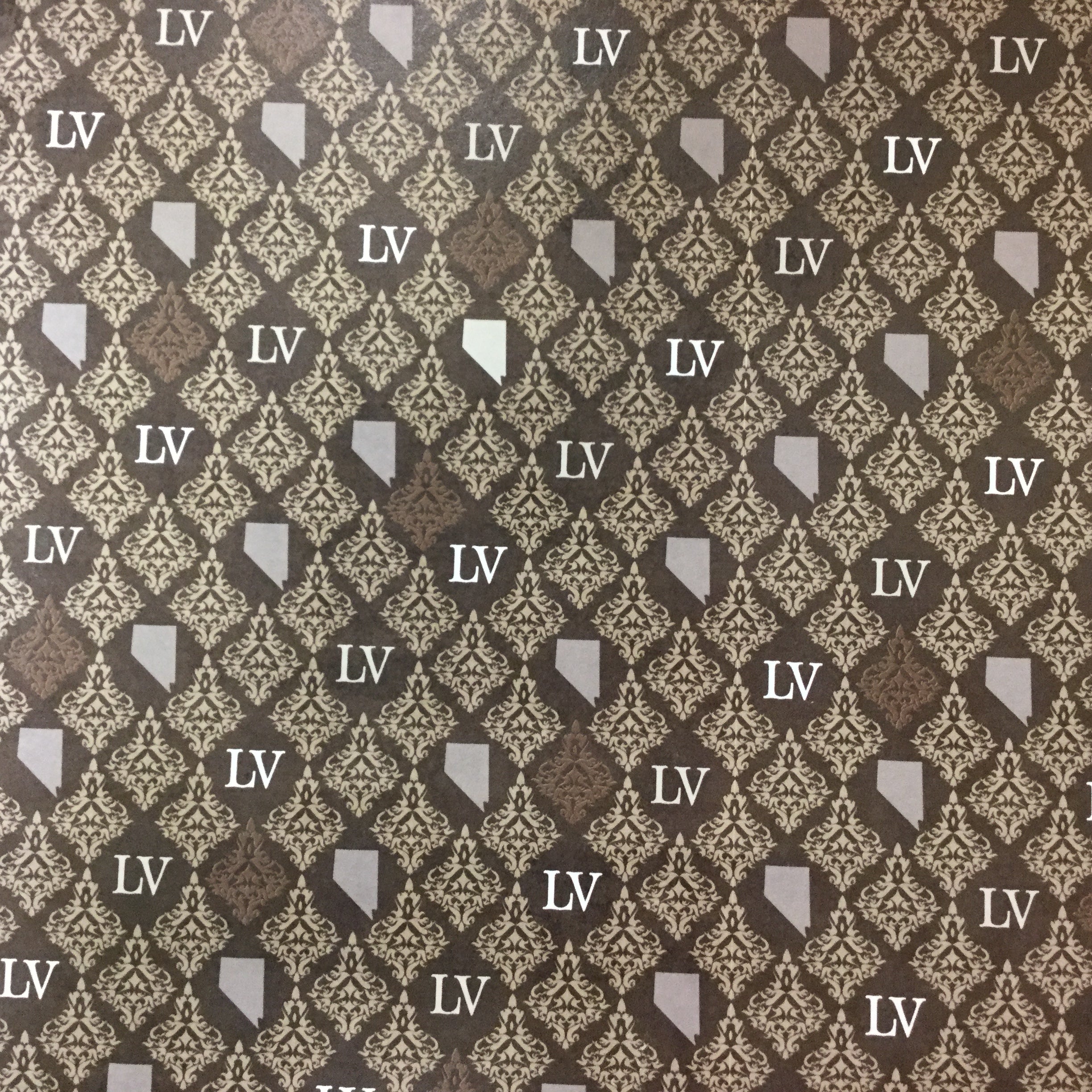 MOB MUSEUM LOVELY Words 12"X12" Scrapbook Paper LV Scrapbooksrus