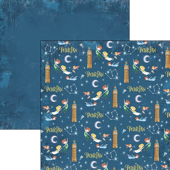 Ciao Bella NEVERLAND Paper Pad 12 Sheets Scrapbooksrus