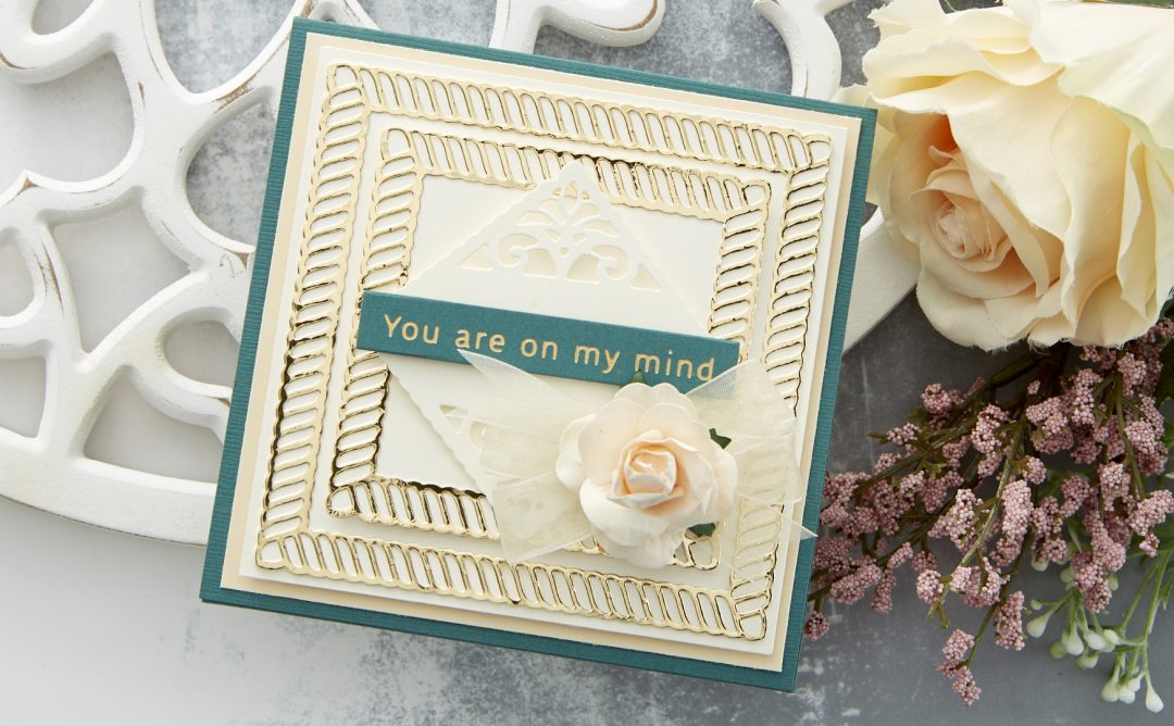 Spellbinders ELEGANT TWIST SQUARES Dies S41049 Scrapbooksrus