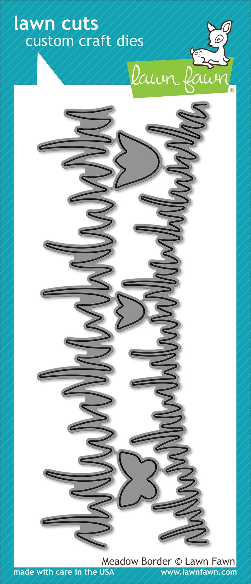 Lawn Cuts MEADOW BORDERS Custom Craft Dies 5 Pc. Scrapbooksrus