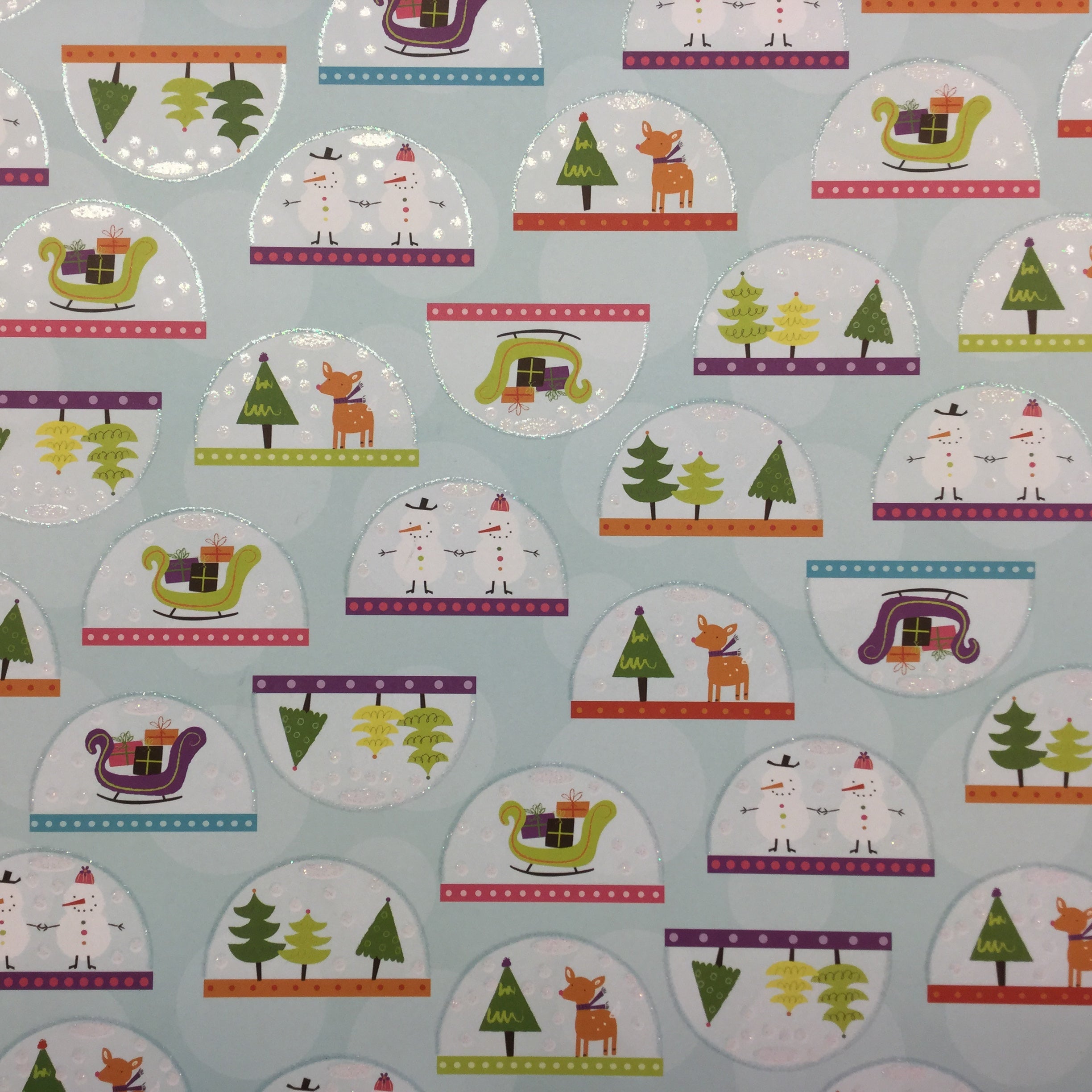 SEI Holiday Cheer SHAKE IT UP 12"X12" Paper