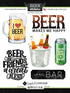 Beer I LOVE BEER Scrapbook Customs Stickers 6pc Scrapbooksrus