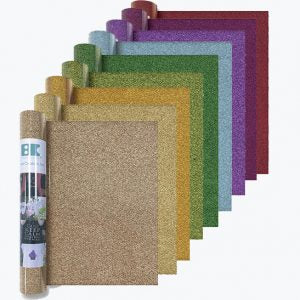 Best Creations FUSCHIA Metallic Iron- On Vinyl Scrapbooksrus