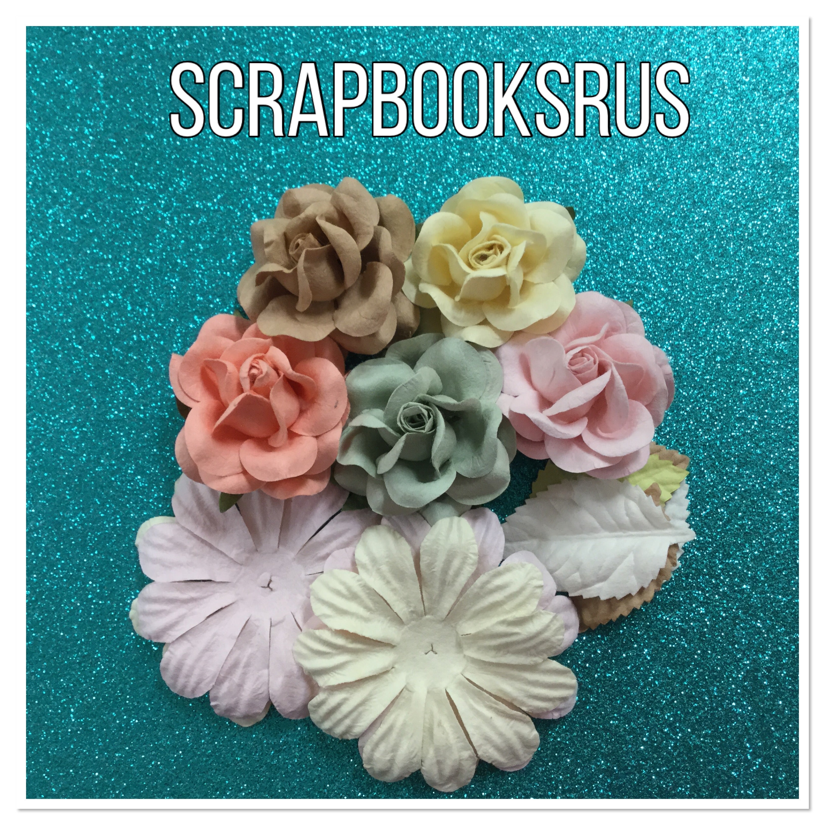 Sweet Roses Leaves and Big Daisies 14 pc