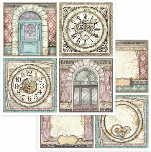 Stamperia LADY VAGABOND 12"X12" Paper Pad