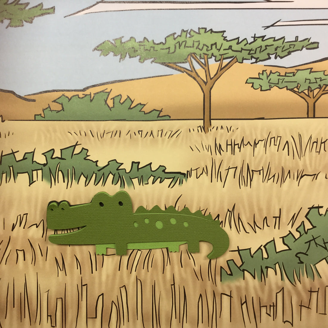 ALLIGATOR Custom Scrapbook Die Cuts Scrapbooksrus