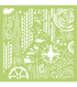 Kaisercraft Designer Template ADVENTURE 6"X6" Stencil Scrapbooksrus