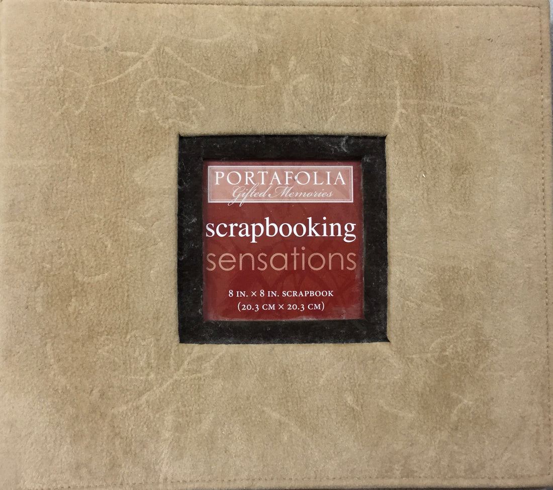 Portfolio Gifted Memories 8x8” SCRAPBOOK Album Scrapbooksrus