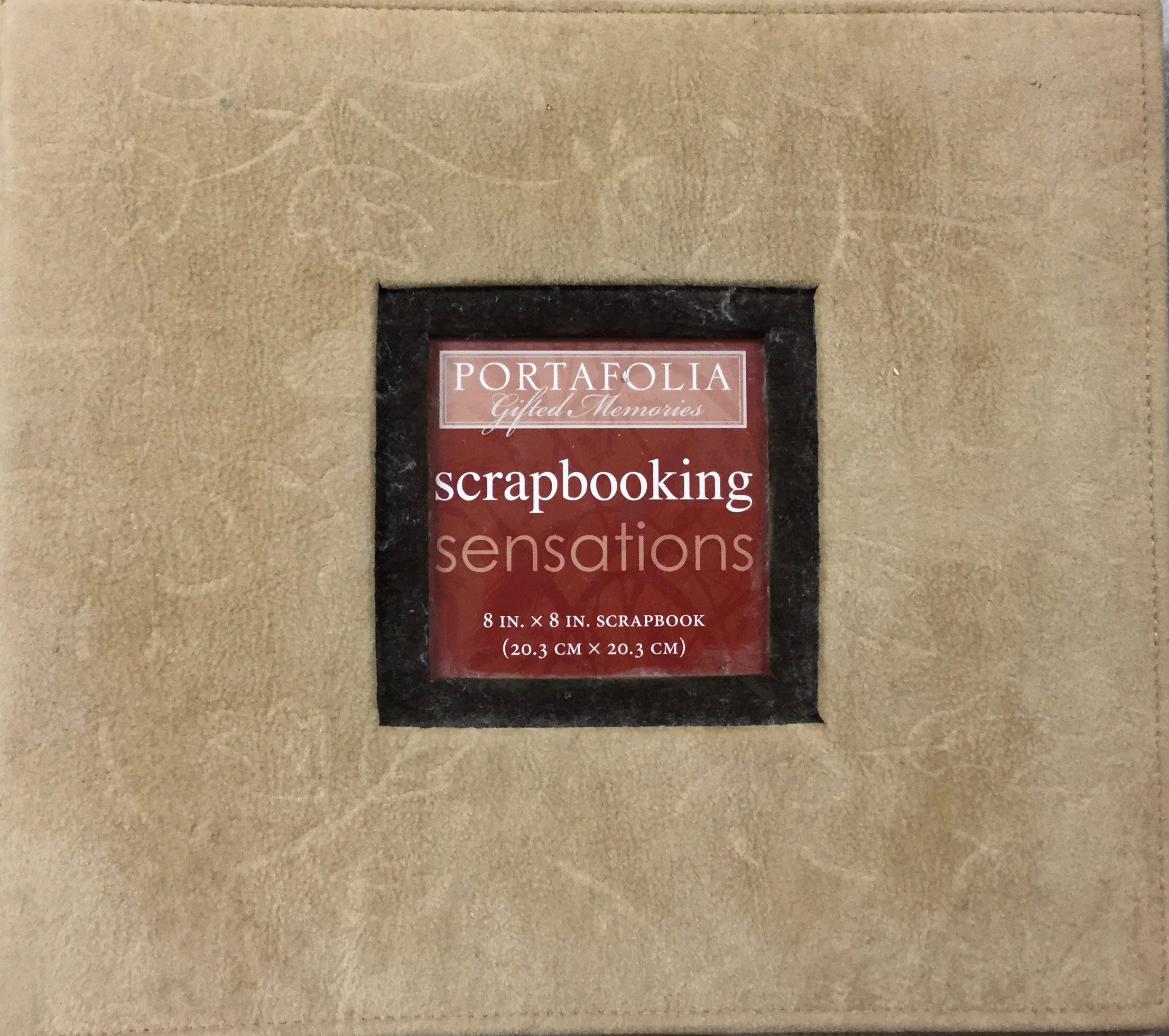 Portfolio Gifted Memories 8x8” SCRAPBOOK Album Scrapbooksrus