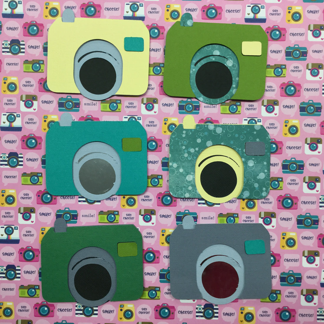 CAMERA Diecut Travel Scrapbook Die Cuts Scrapbooksrus