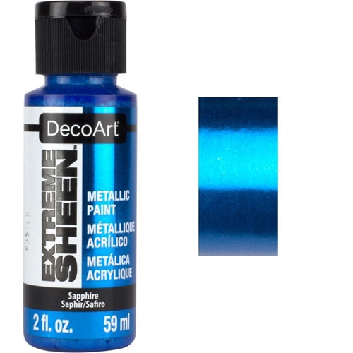 DecoArt Extreme Sheen SAPPHIRE Metallic Acrylic Paint Scrapbooksrus