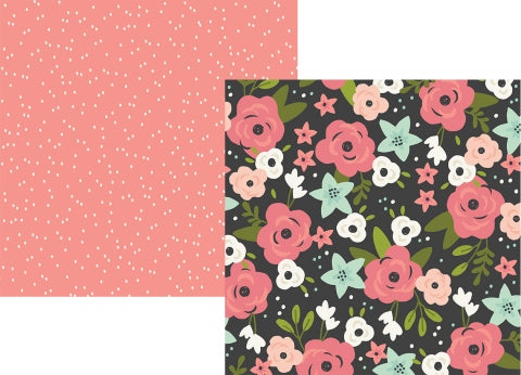 Simple Stories Bloom TODAY’S THE DAY 12x12” Scrapbook Paper Scrapbooksrus