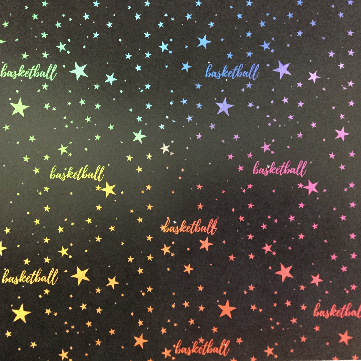 LAS VEGAS ACES Neon 12"X12" Travel Paper Scrapbooksrus
