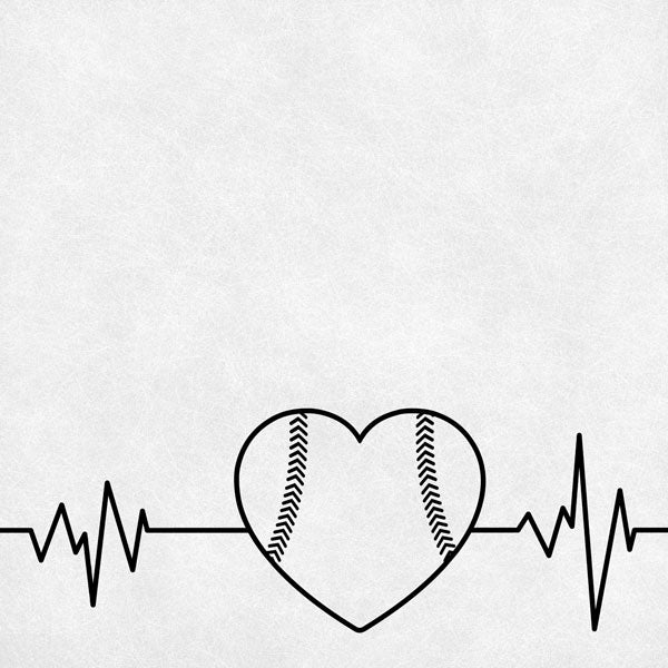 Neon Sports SOFTBALL KIT 12"X12" Scrapbook Paper 12 Sheets Scrapbooksrus