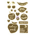 Prima FRUIT PARADISE Acrylic Shapes 15pc Scrapbooksrus