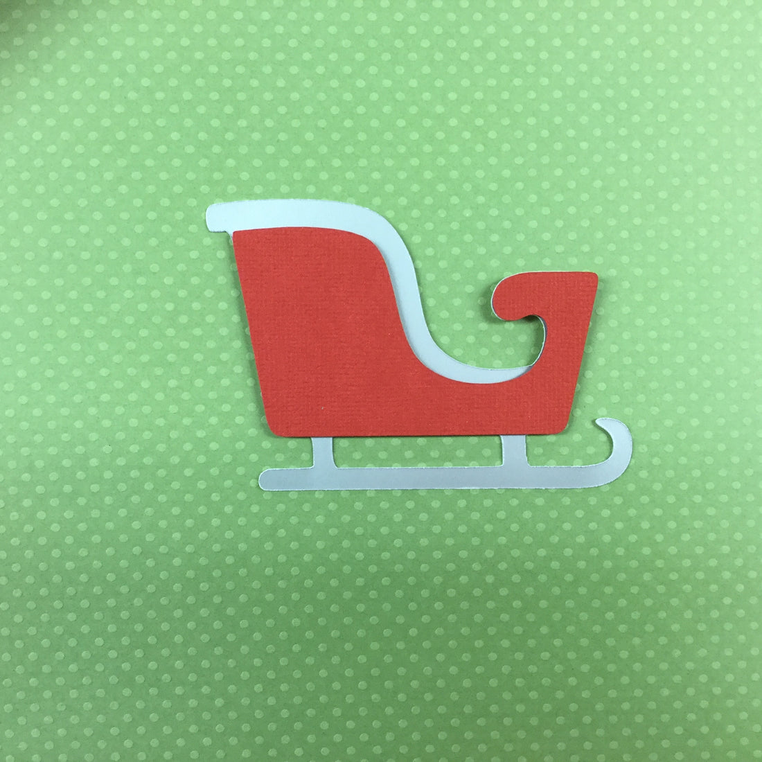 Christmas SLEIGH Custom Die Cuts Scrapbooksrus