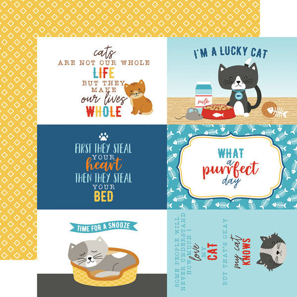 Echo Park 12"x12" I LOVE MY CAT 13pc COLLECTION KIT Scrapbooksrus