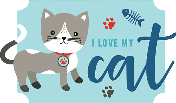 Echo Park 12"x12" I LOVE MY CAT 13pc COLLECTION KIT Scrapbooksrus