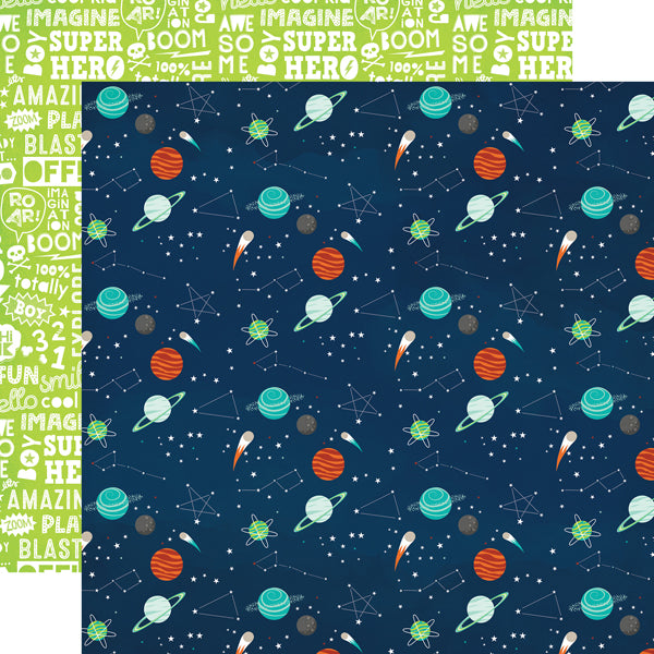 Echo Park  12"x12" IMAGINE THAT BOY 13pc COLLECTION KIT Scrapbooksrus