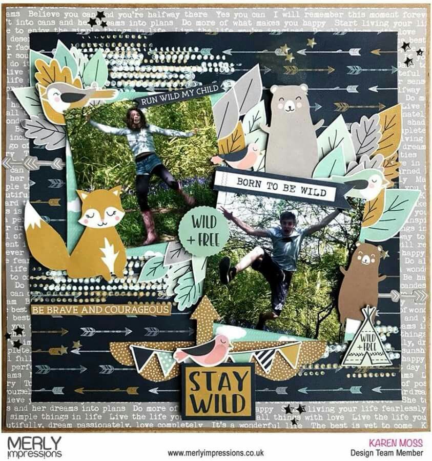Kaisercraft Hide And Seek TREES 12X12 Scrapbook Paper Scrapbooksrus
