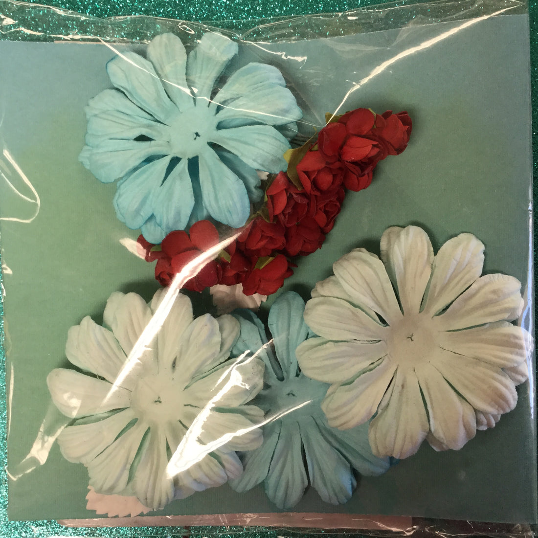 Flower Blooms Ephemera 24pc Set Scrapbooksrus