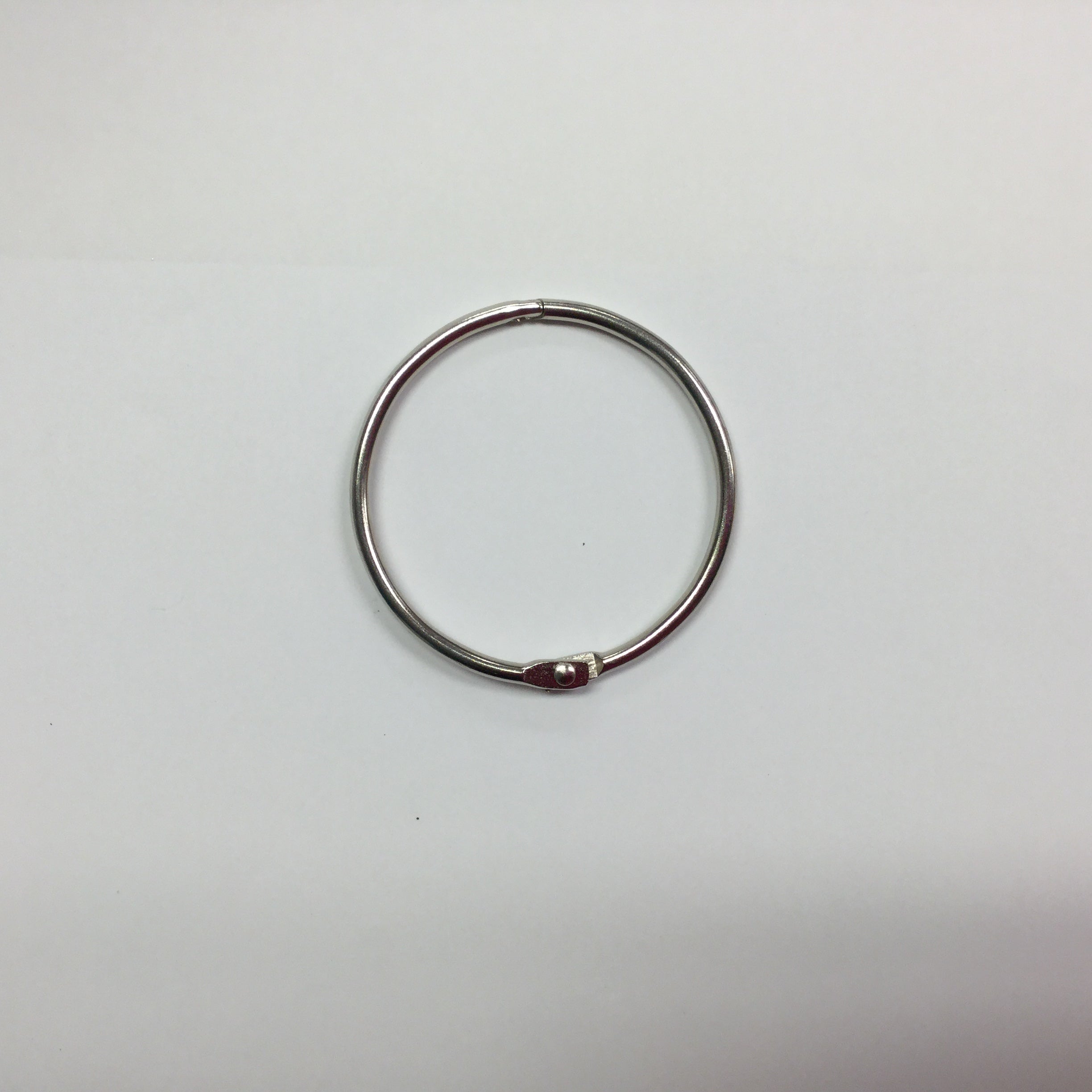 Silver Jump Rings 2 inch CHROME Scrapbooksrus